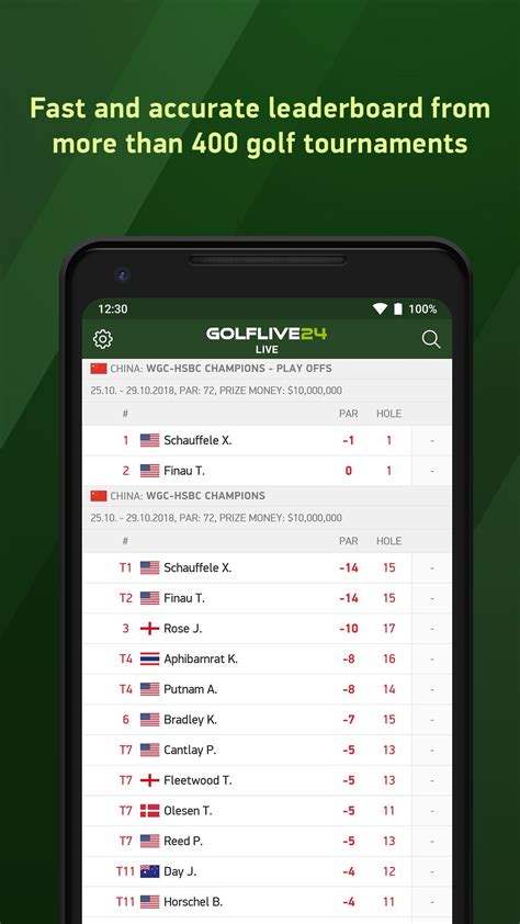 golf 24 live scores.
